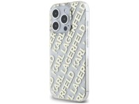 Karl Lagerfeld IML Fullover Logo case for iPhone 15 Pro - gold Karl Lagerfeld IML Fullover Logo case for iPhone 15 Pro - gold