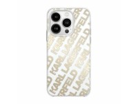Funda Karl Lagerfeld IML Fullover Logo para iPhone 15 / 14 / 13 - dorada Funda Karl Lagerfeld IML Fullover Logo para iPhone 15 / 14 / 13 - dorada