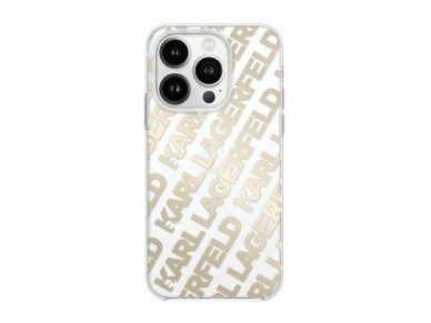 Karl Lagerfeld IML Fullover Logo case for iPhone 15 / 14 / 13 - gold Karl Lagerfeld IML Fullover Logo case for iPhone 15 / 14 / 13 - gold