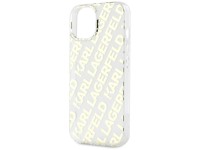 Funda Karl Lagerfeld IML Fullover Logo para iPhone 15 / 14 / 13 - dorada Funda Karl Lagerfeld IML Fullover Logo para iPhone 15 / 14 / 13 - dorada