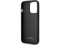Case BMW BMHCP14X22RBDK iPhone 14 Pro Max 6.7" black/black hardcase Leather Blue Dots Case BMW BMHCP14X22RBDK iPhone 14 Pro Max 6.7" black/black hardcase Leather Blue Dots