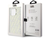 Karl Lagerfeld IML Fullover Logo case for iPhone 15 Pro Max - gold Karl Lagerfeld IML Fullover Logo case for iPhone 15 Pro Max - gold