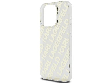 Karl Lagerfeld IML Fullover Logo case for iPhone 15 Pro Max - gold Karl Lagerfeld IML Fullover Logo case for iPhone 15 Pro Max - gold