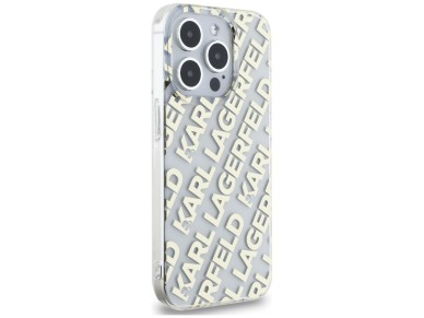 Karl Lagerfeld IML Fullover Logo case for iPhone 15 Pro Max - gold Karl Lagerfeld IML Fullover Logo case for iPhone 15 Pro Max - gold