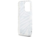 Capa Karl Lagerfeld IML com estampa de zebra e cord�o para iPhone 15 Pro Max - preta
