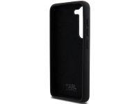 Karl Lagerfeld Silicone Ikonik Metal Pin case for Samsung Galaxy S24 - black Karl Lagerfeld Silicone Ikonik Metal Pin case for Samsung Galaxy S24 - black