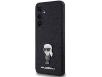 Funda con pin metálico y logo Ikonik fijo con purpurina de Karl Lagerfeld para Samsung Galaxy A30 - Funda con pin metálico y logo Ikonik fijo con purpurina de Karl Lagerfeld para Samsung Galaxy A30 -