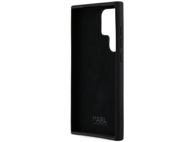Karl Lagerfeld Silicone Ikonik Metal Pin case for Samsung Galaxy S24 Ultra - black Karl Lagerfeld Silicone Ikonik Metal Pin case for Samsung Galaxy S24 Ultra - black