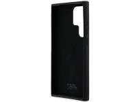 Funda de silicona Karl Lagerfeld Ikonik con pin met�lico para Samsung Galaxy S24 Ultra - negra