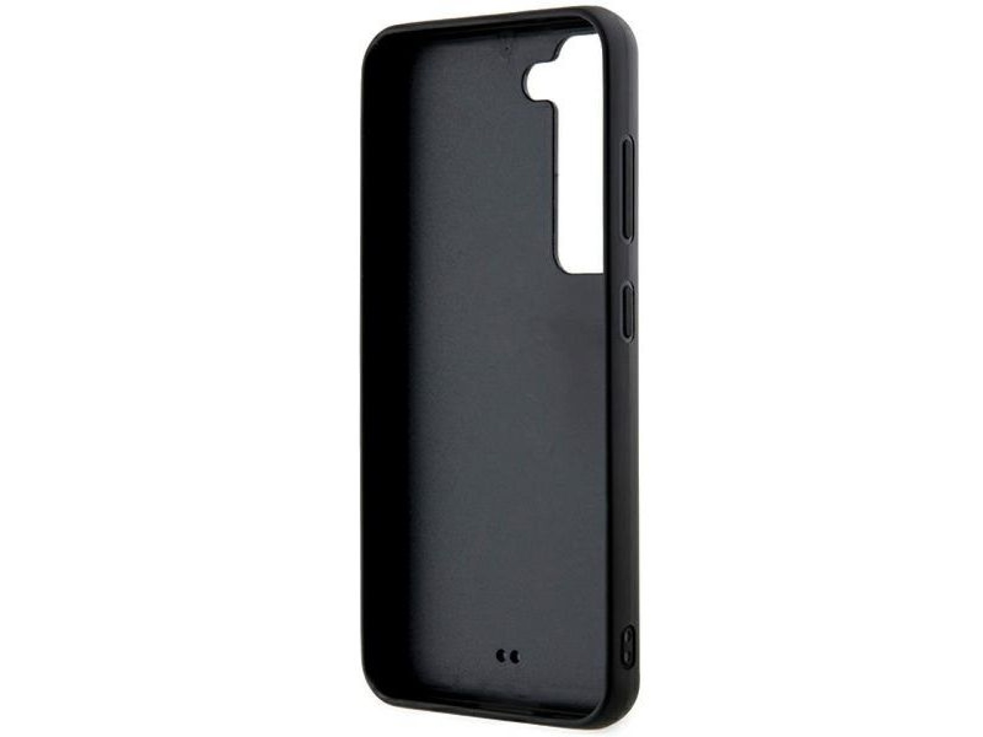 Karl Lagerfeld 3D Rubber Glitter Logo case for Samsung Galaxy S24 - black