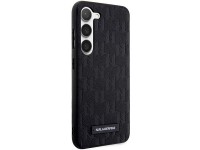 Karl Lagerfeld Saffiano Mono Metal Logo case for Samsung Galaxy S24 - black Karl Lagerfeld Saffiano Mono Metal Logo case for Samsung Galaxy S24 - black