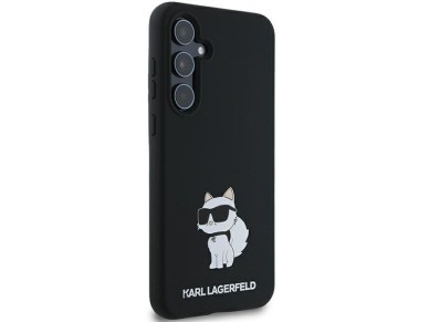 Funda de silicona Karl Lagerfeld Choupette para Samsung Galaxy A35 - negra Funda de silicona Karl Lagerfeld Choupette para Samsung Galaxy A35 - negra