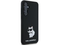 Funda de silicona Karl Lagerfeld Choupette para Samsung Galaxy A35 - negra Funda de silicona Karl Lagerfeld Choupette para Samsung Galaxy A35 - negra