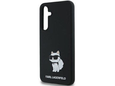 Funda de silicona Karl Lagerfeld Choupette para Samsung Galaxy A35 - negra Funda de silicona Karl Lagerfeld Choupette para Samsung Galaxy A35 - negra