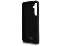 Funda de silicona Karl&Choupette con pin met�lico de Karl Lagerfeld para Samsung Galaxy A35 - negra