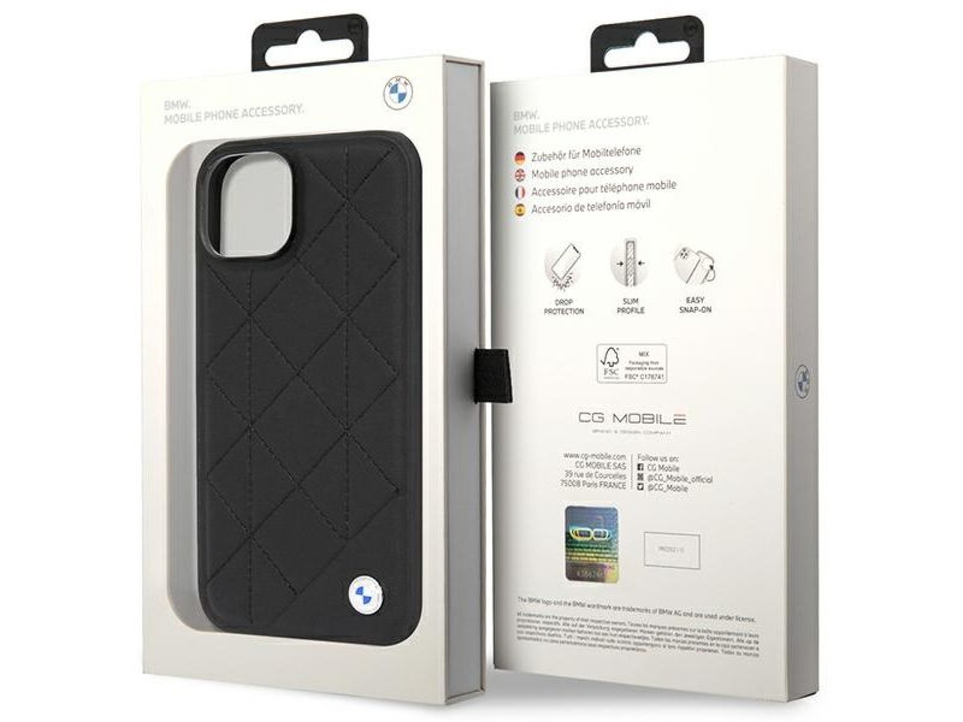 Capa BMW BMHCP14S22RQDK para iPhone 14 6.1