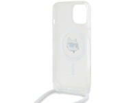 Funda Karl Lagerfeld IML Choupette Head & Cord MagSafe para iPhone 13 / 14 / 15 - transparente Funda Karl Lagerfeld IML Choupette Head & Cord MagSafe para iPhone 13 / 14 / 15 - transparente