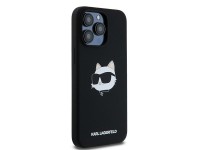 Karl Lagerfeld Silicone Choupette Head MagSafe case for iPhone 15 Pro - black Karl Lagerfeld Silicone Choupette Head MagSafe case for iPhone 15 Pro - black