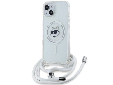 Karl Lagerfeld IML Choupette Head & Cord MagSafe case for iPhone 13 / 14 / 15 - transparent Karl Lagerfeld IML Choupette Head & Cord MagSafe case for iPhone 13 / 14 / 15 - transparent