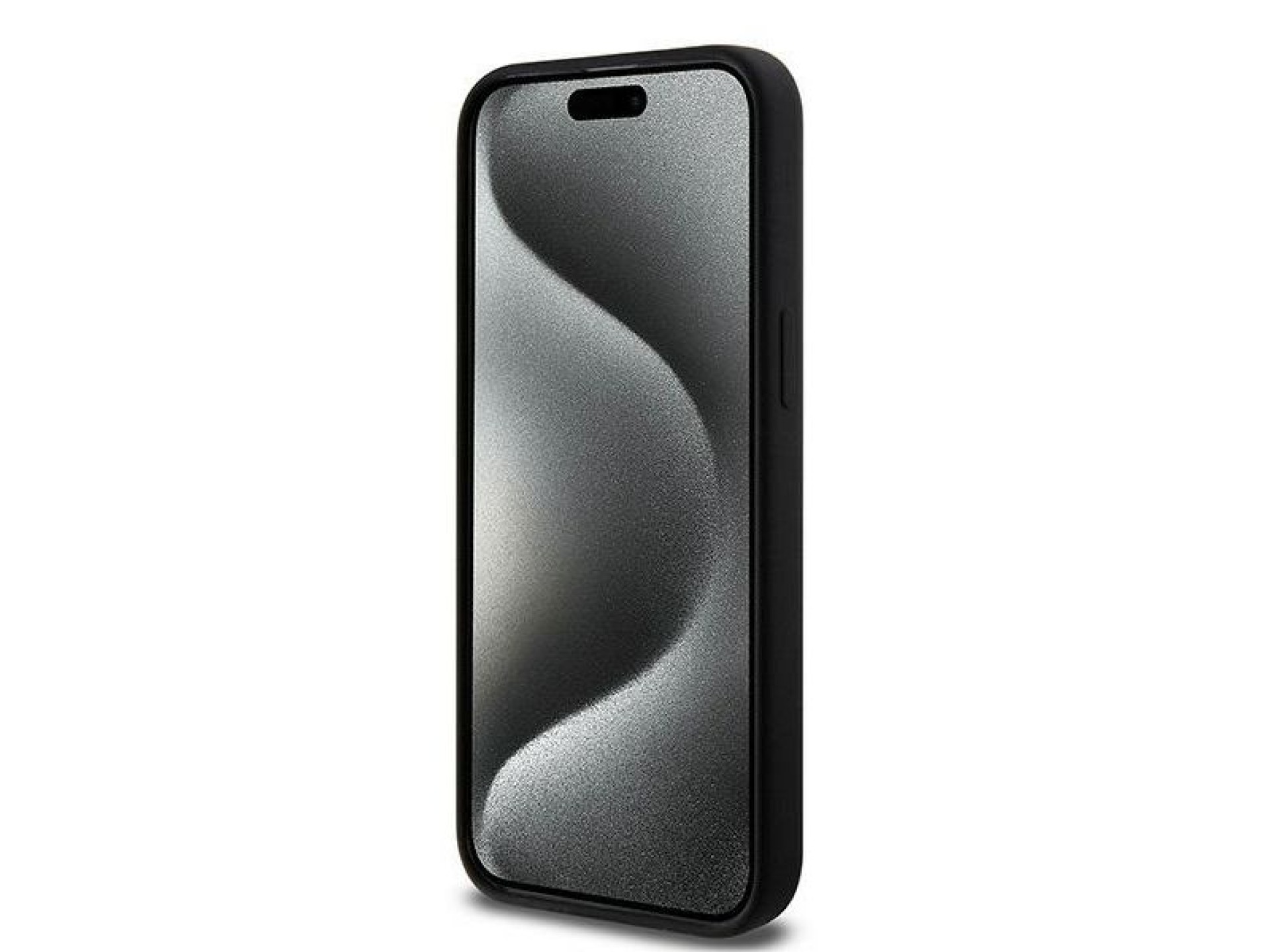 Karl Lagerfeld Silicone Choupette Head MagSafe case for iPhone 15 Pro - black