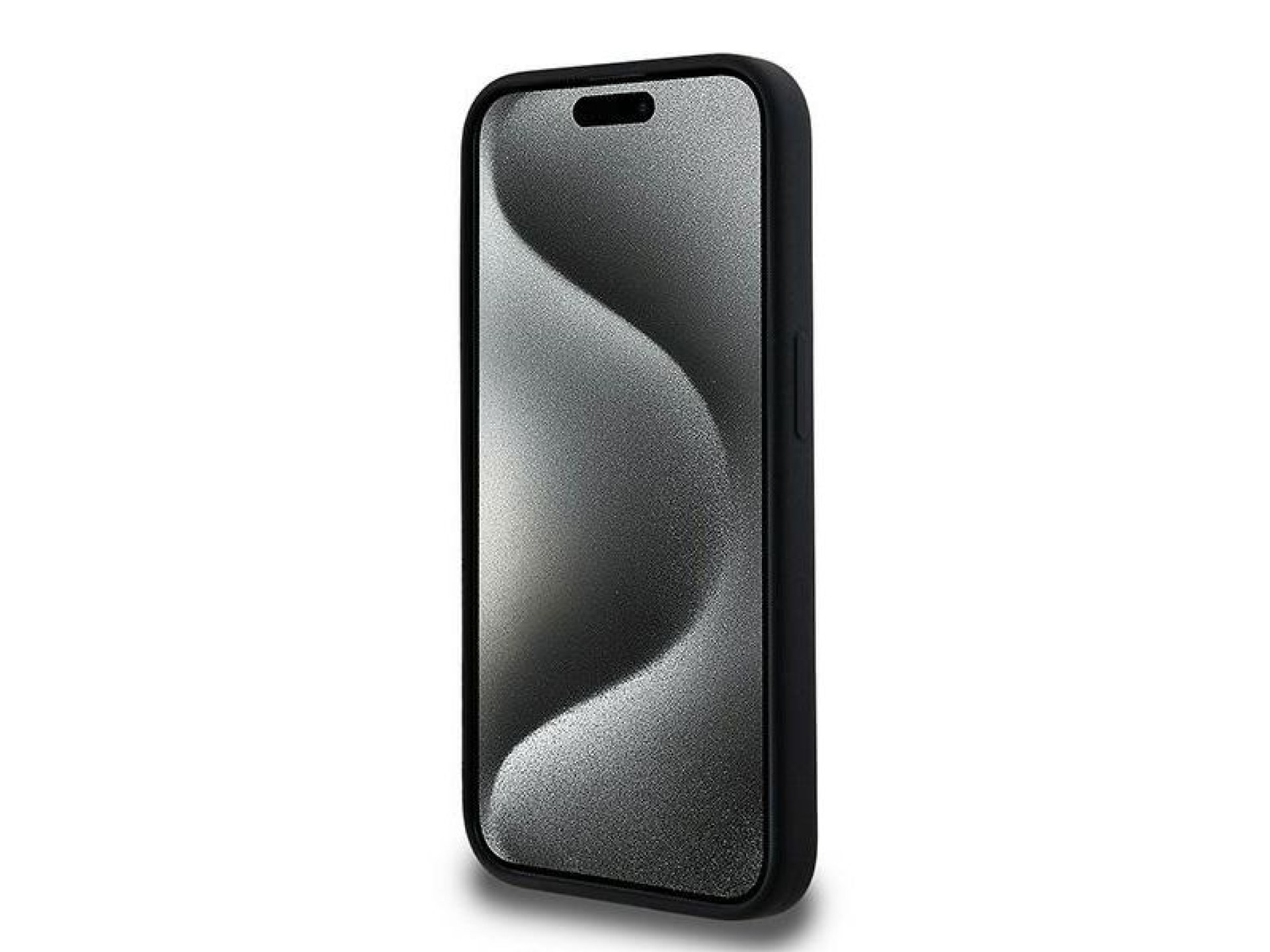 Karl Lagerfeld Silicone Karl&Choupette MagSafe case for iPhone 15 Pro - black