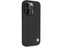 Case BMW BMHCP14L22RQDK iPhone 14 Pro 6.1" black/black Leather Quilted Case BMW BMHCP14L22RQDK iPhone 14 Pro 6.1" black/black Leather Quilted