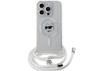 Funda Karl Lagerfeld IML Choupette Head&Cord MagSafe para iPhone 15 Pro Max - transparente Funda Karl Lagerfeld IML Choupette Head&Cord MagSafe para iPhone 15 Pro Max - transparente