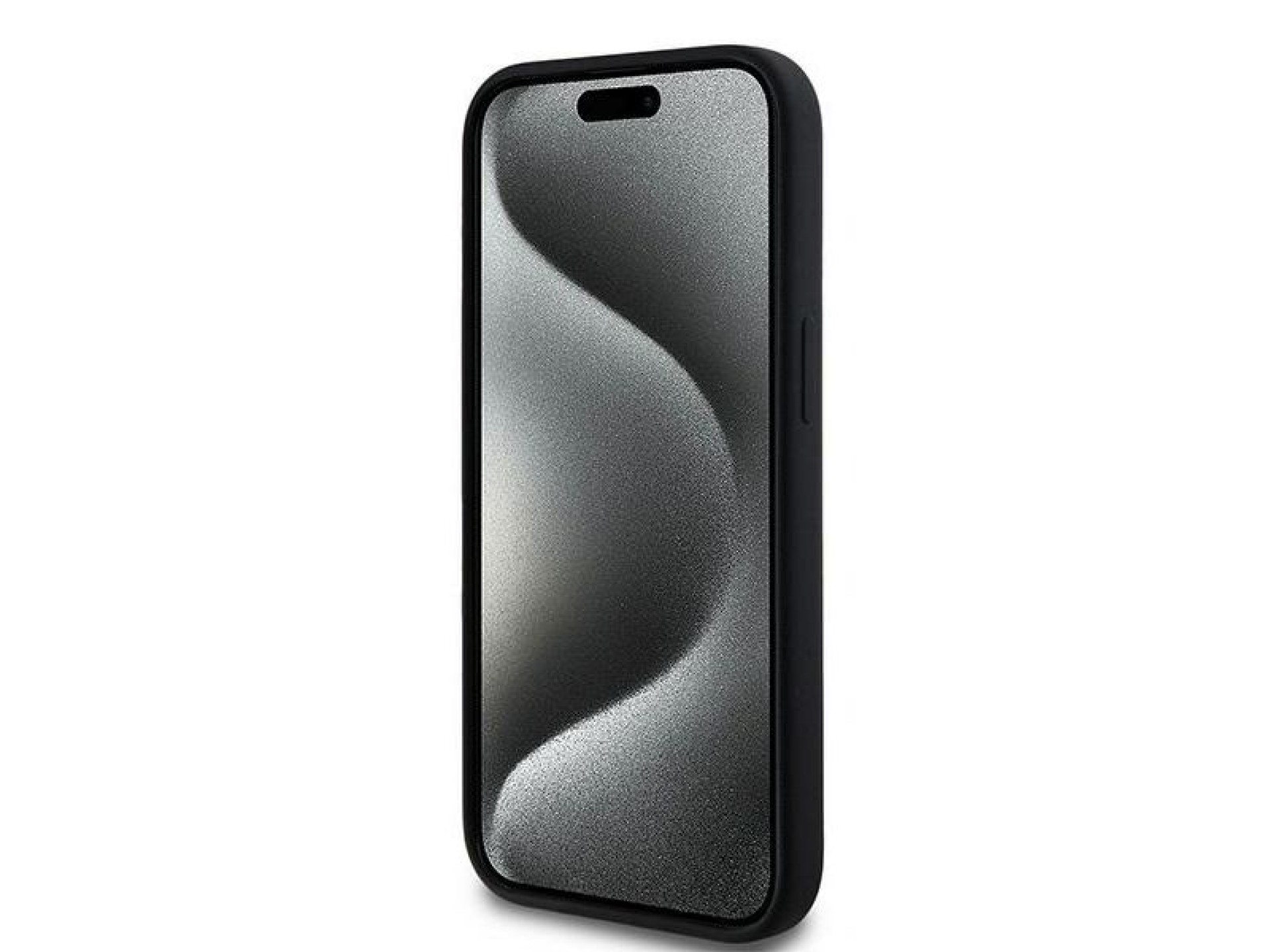Funda de silicona Karl&Choupette MagSafe de Karl Lagerfeld para iPhone 15 Plus / 14 Plus - negra