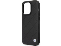 Case BMW BMHCP14L22RQDK iPhone 14 Pro 6.1" black/black Leather Quilted Case BMW BMHCP14L22RQDK iPhone 14 Pro 6.1" black/black Leather Quilted