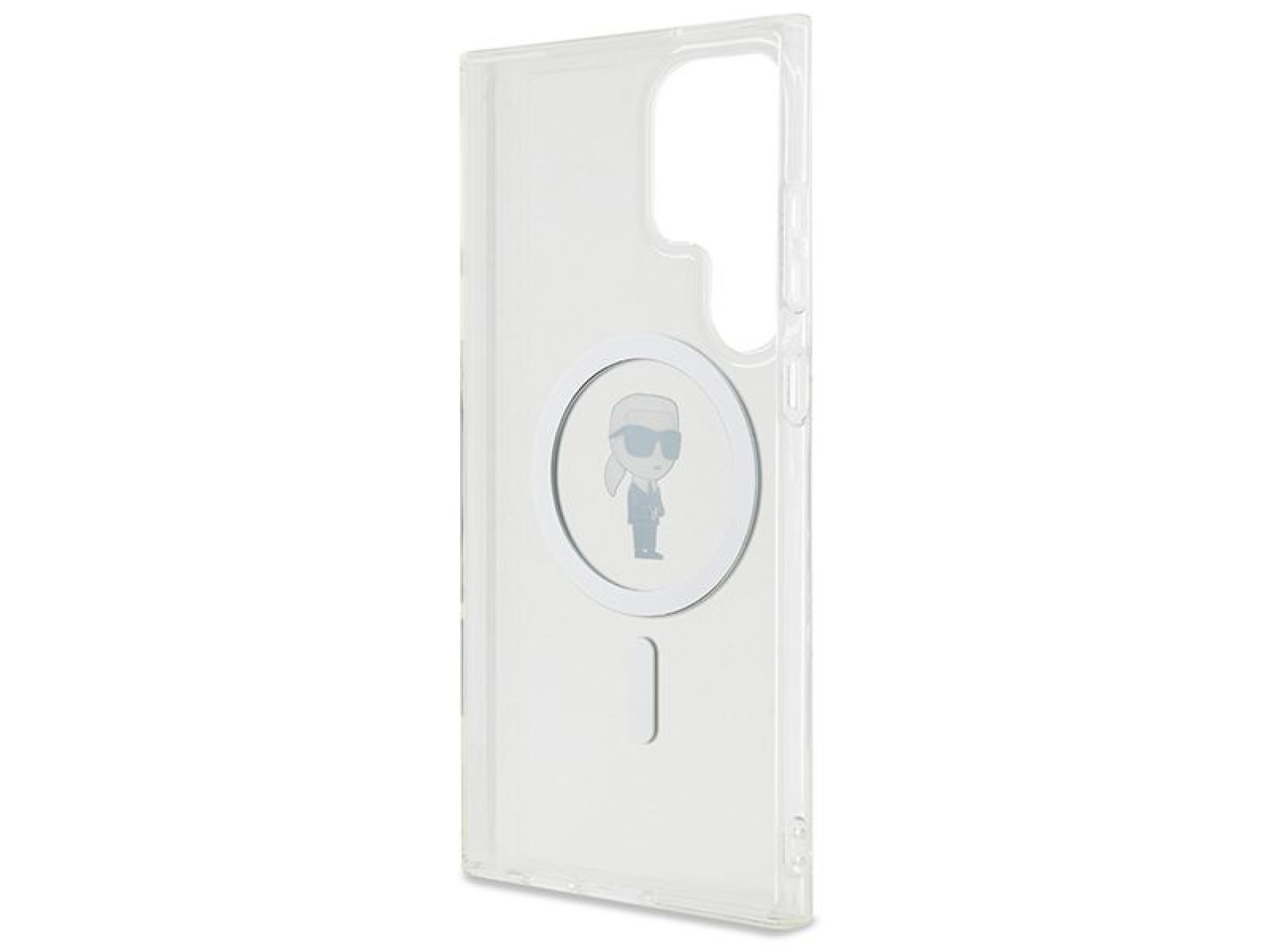 Funda Karl Lagerfeld IML Ikonik MagSafe para Samsung Galaxy S24 Ultra - transparente
