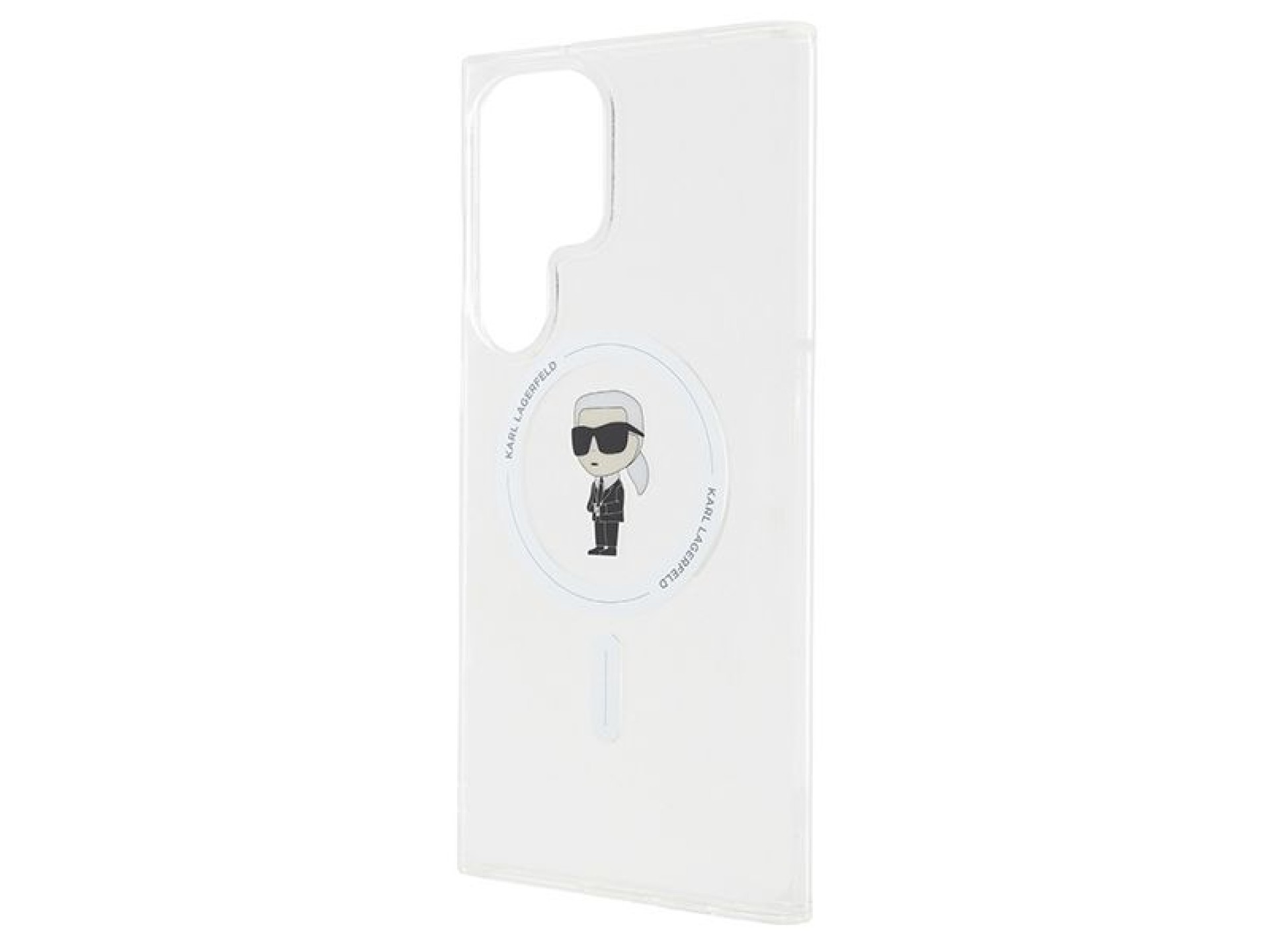 Funda Karl Lagerfeld IML Ikonik MagSafe para Samsung Galaxy S24 Ultra - transparente