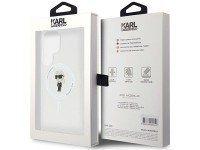 Funda Karl Lagerfeld IML Ikonik MagSafe para Samsung Galaxy S24 Ultra - transparente Funda Karl Lagerfeld IML Ikonik MagSafe para Samsung Galaxy S24 Ultra - transparente