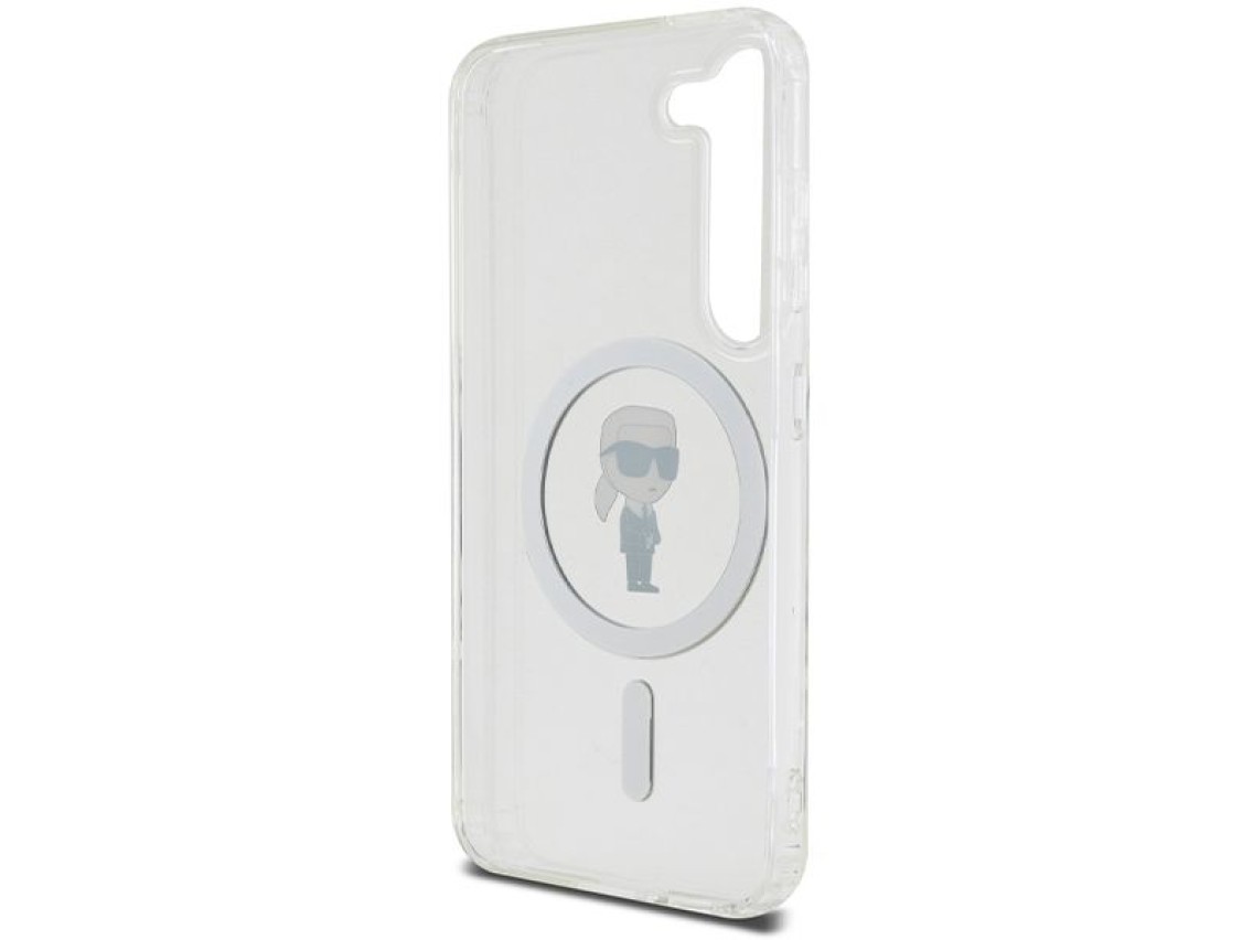 Karl Lagerfeld IML Ikonik MagSafe case for Samsung Galaxy S24 - transparent