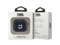 Funda Karl Lagerfeld Monogram Choupette Head para AirPods 3 - negra Funda Karl Lagerfeld Monogram Choupette Head para AirPods 3 - negra