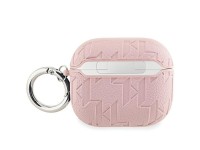 Karl Lagerfeld Monogram Choupette Head case for AirPods 3 - pink Karl Lagerfeld Monogram Choupette Head case for AirPods 3 - pink