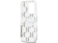 Karl Lagerfeld IML Choupette Head & Monogram case for iPhone 15 Pro - transparent Karl Lagerfeld IML Choupette Head & Monogram case for iPhone 15 Pro - transparent