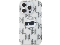 Capa Karl Lagerfeld IML Choupette Head & Monogram para iPhone 15 Pro Max - transparente Capa Karl Lagerfeld IML Choupette Head & Monogram para iPhone 15 Pro Max - transparente