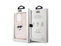 Funda Karl Lagerfeld IML Choupette Head & Monogram para iPhone 15 Pro Max - rosa Funda Karl Lagerfeld IML Choupette Head & Monogram para iPhone 15 Pro Max - rosa