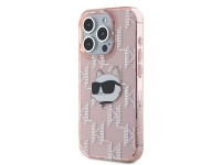 Funda Karl Lagerfeld IML Choupette Head & Monogram para iPhone 15 Pro Max - rosa Funda Karl Lagerfeld IML Choupette Head & Monogram para iPhone 15 Pro Max - rosa