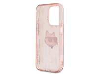 Funda Karl Lagerfeld IML Choupette Head & Monogram para iPhone 15 Pro Max - rosa Funda Karl Lagerfeld IML Choupette Head & Monogram para iPhone 15 Pro Max - rosa