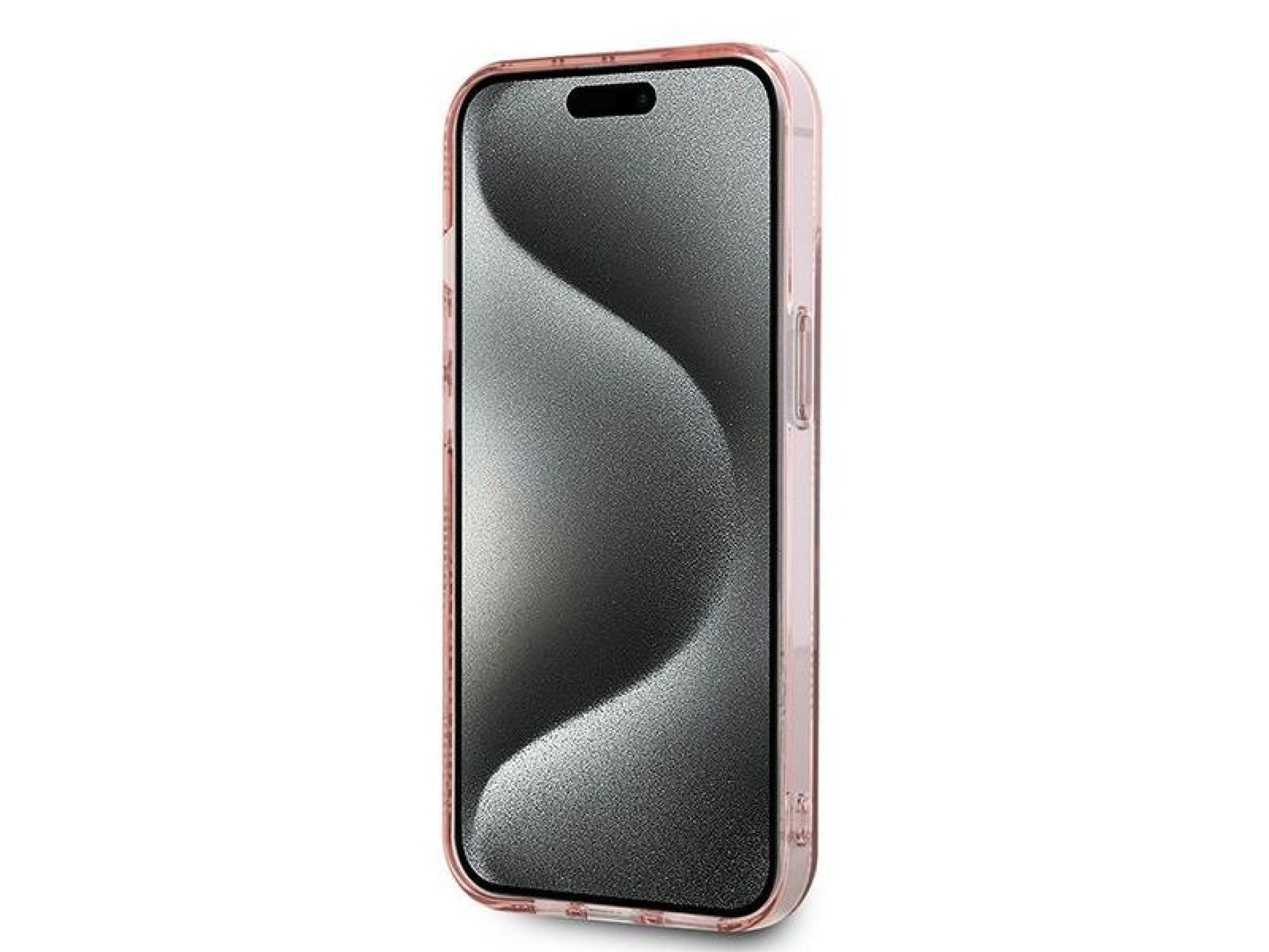 Karl Lagerfeld IML Choupette Head & Monogram case for iPhone 13 - pink
