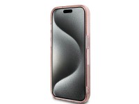 Capa Karl Lagerfeld IML Choupette Head & Monogram para iPhone 13 Pro / 13 - rosa Capa Karl Lagerfeld IML Choupette Head & Monogram para iPhone 13 Pro / 13 - rosa