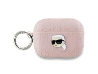 Capa Karl Lagerfeld Monogram Karl Head para AirPods Pro 2 - rosa Capa Karl Lagerfeld Monogram Karl Head para AirPods Pro 2 - rosa
