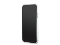 Capa MagSafe Karl Lagerfeld Liquid Glitter Choupette Head para iPhone 11 / Xr - Transparente