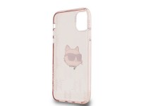 Karl Lagerfeld IML Choupette Head & Monogram case for iPhone 11 / Xr - pink Karl Lagerfeld IML Choupette Head & Monogram case for iPhone 11 / Xr - pink