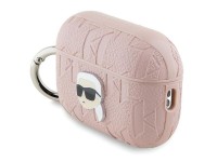 Capa Karl Lagerfeld Monogram Karl Head para AirPods Pro 2 - rosa Capa Karl Lagerfeld Monogram Karl Head para AirPods Pro 2 - rosa