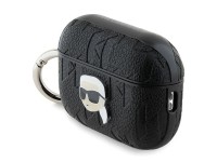 Karl Lagerfeld Monogram Karl Head case for AirPods Pro 2 - black Karl Lagerfeld Monogram Karl Head case for AirPods Pro 2 - black