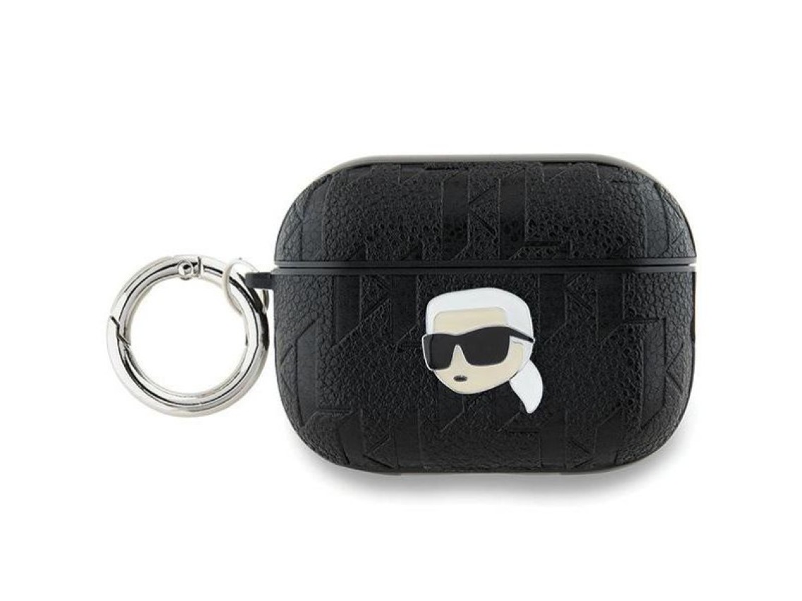 Karl Lagerfeld Monogram Karl Head case for AirPods Pro 2 - black