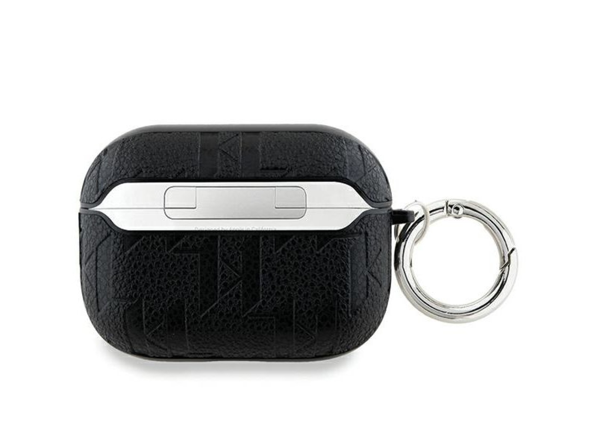 Karl Lagerfeld Monogram Karl & Choupette Head Case for AirPods Pro 2 - Black