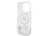 Karl Lagerfeld Liquid Glitter Choupette Head MagSafe case for iPhone 15 Pro - transparent Karl Lagerfeld Liquid Glitter Choupette Head MagSafe case for iPhone 15 Pro - transparent